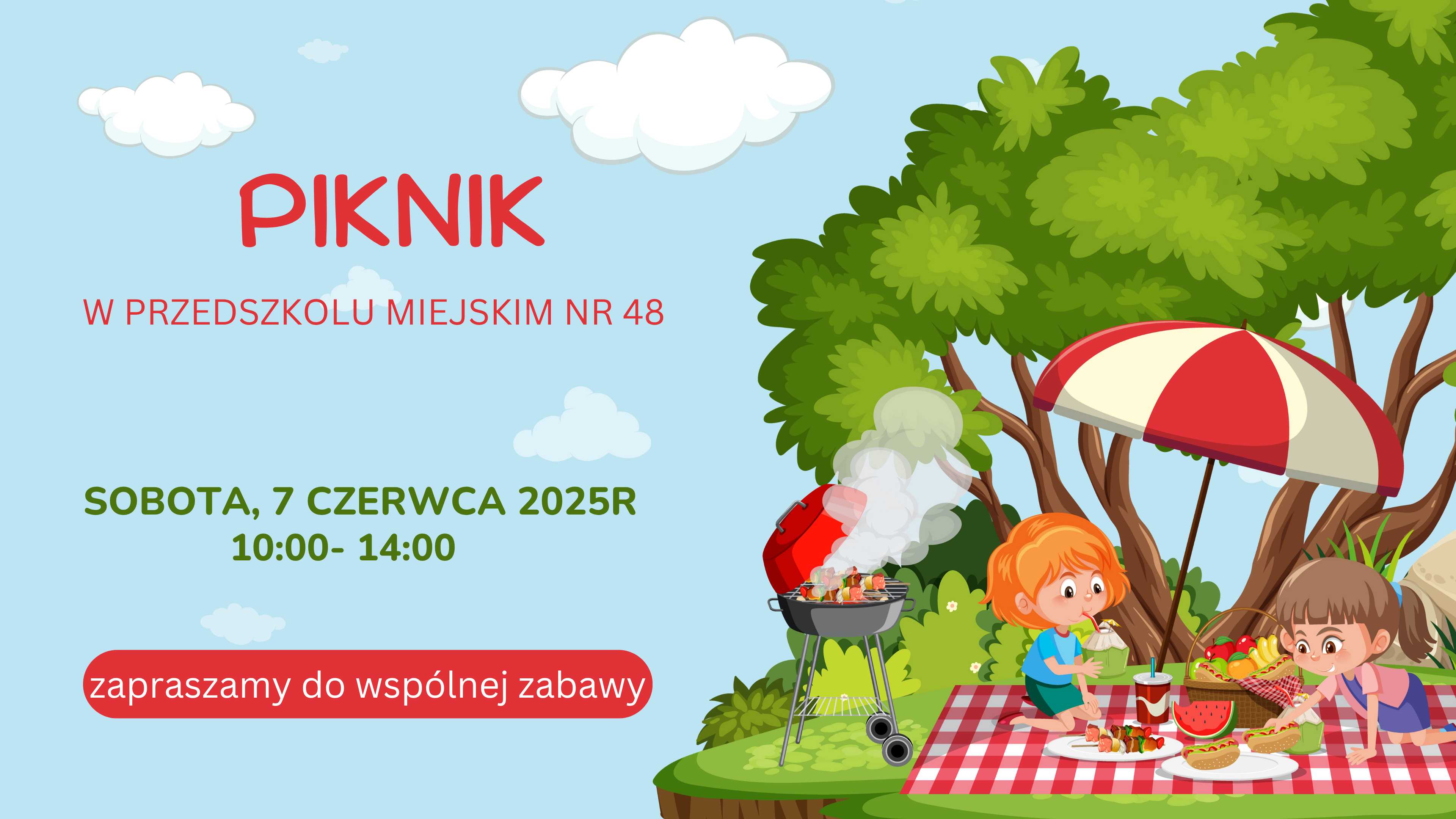 zaproszenie na piknik