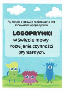 plakat innowacji Logoprymki