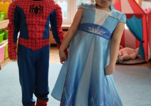Elsa i Spidermen