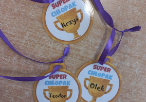 Medale Super Chłopaka