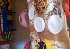 placuszki i babeczki jako poczęstunek